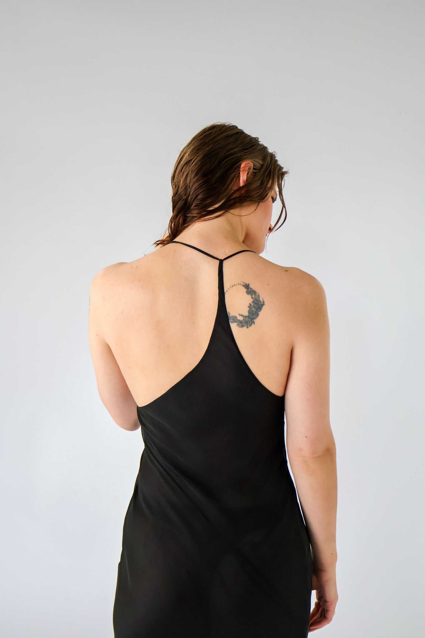 Eva Sheer Silk Chiffon Gown