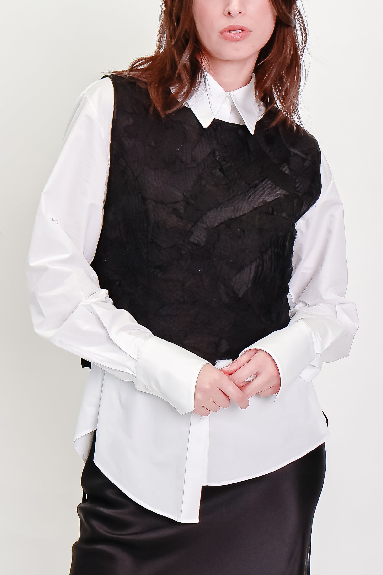 Upcycled Silk Vest