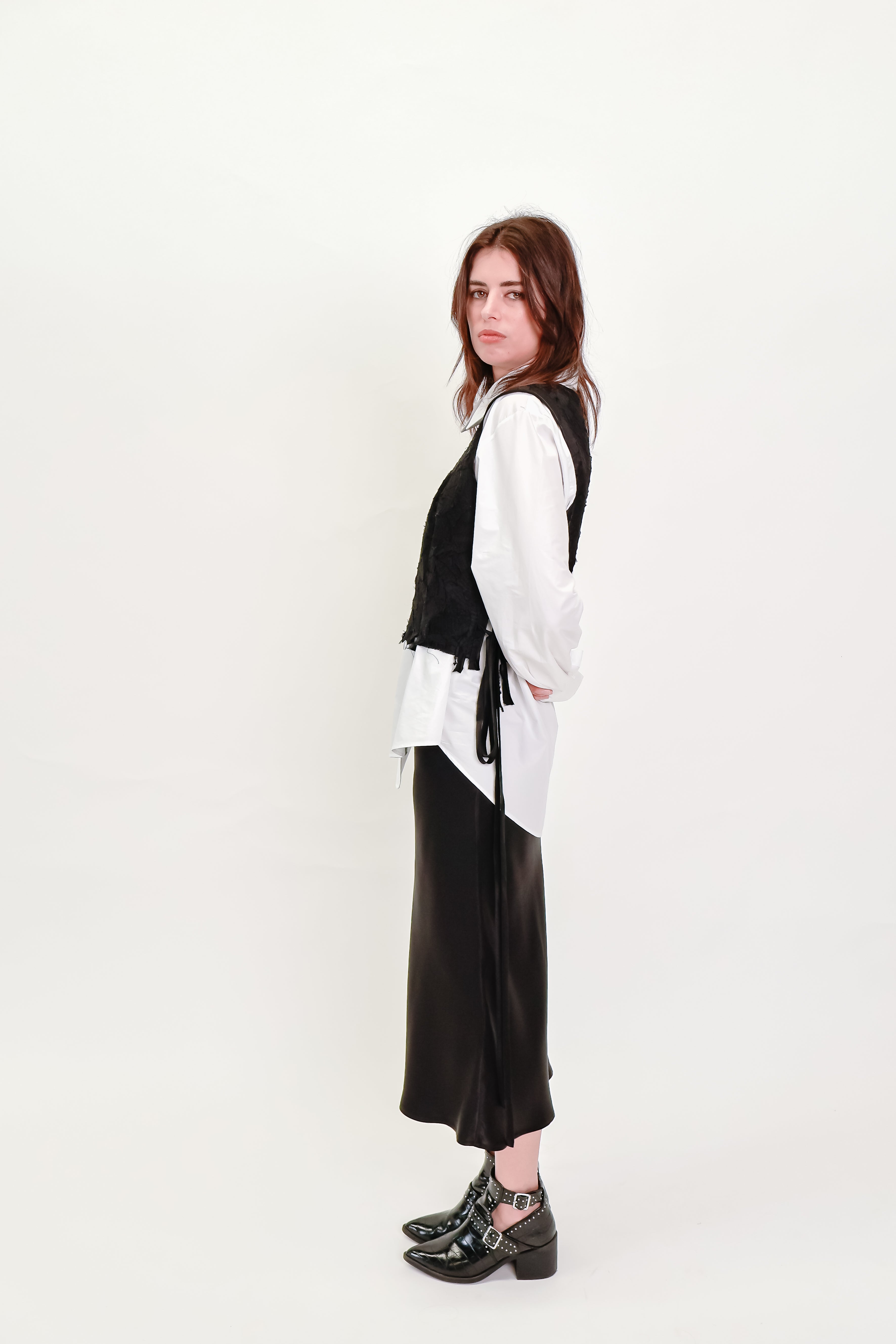 Upcycled Silk Vest