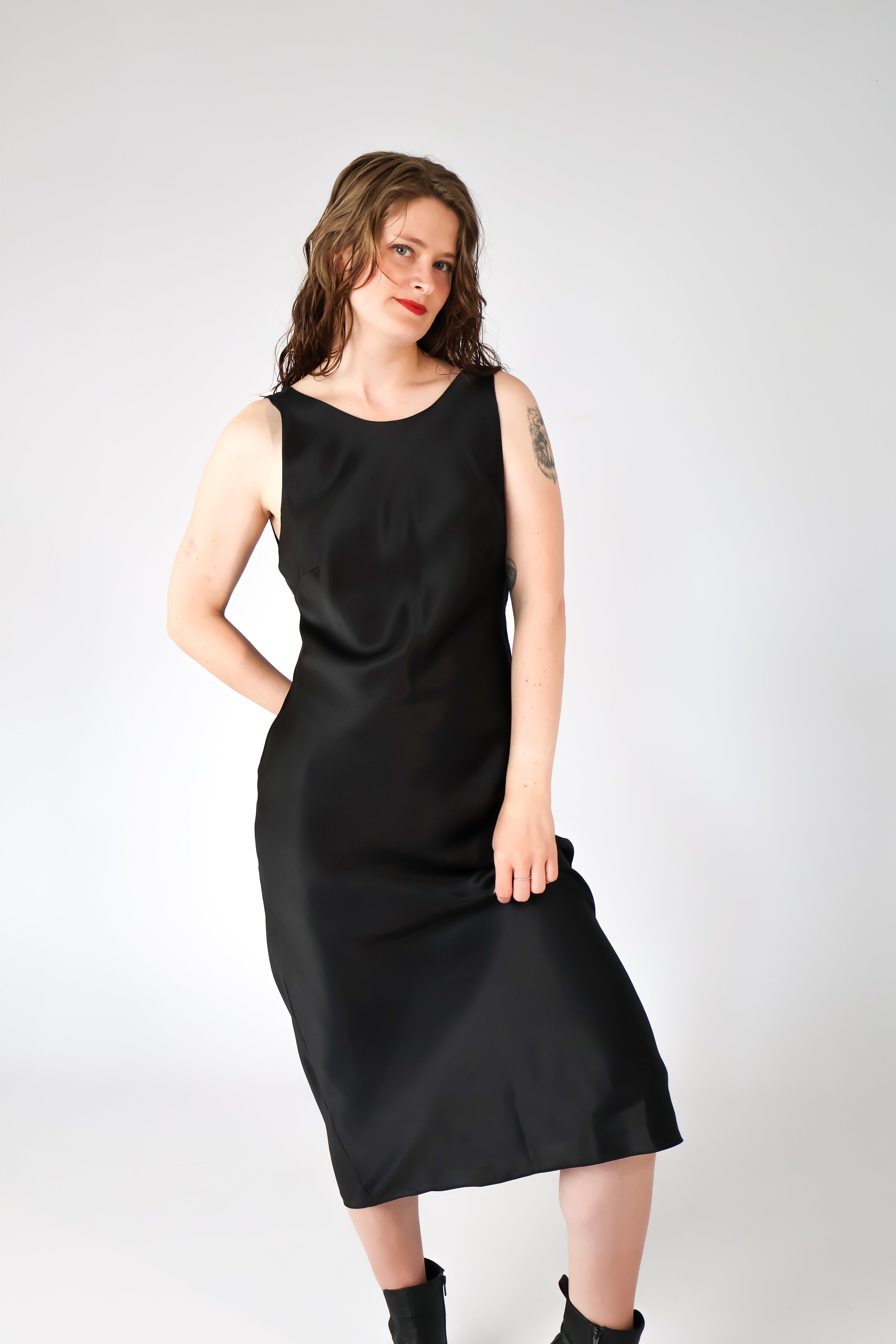 Marion Silk Midi Dress