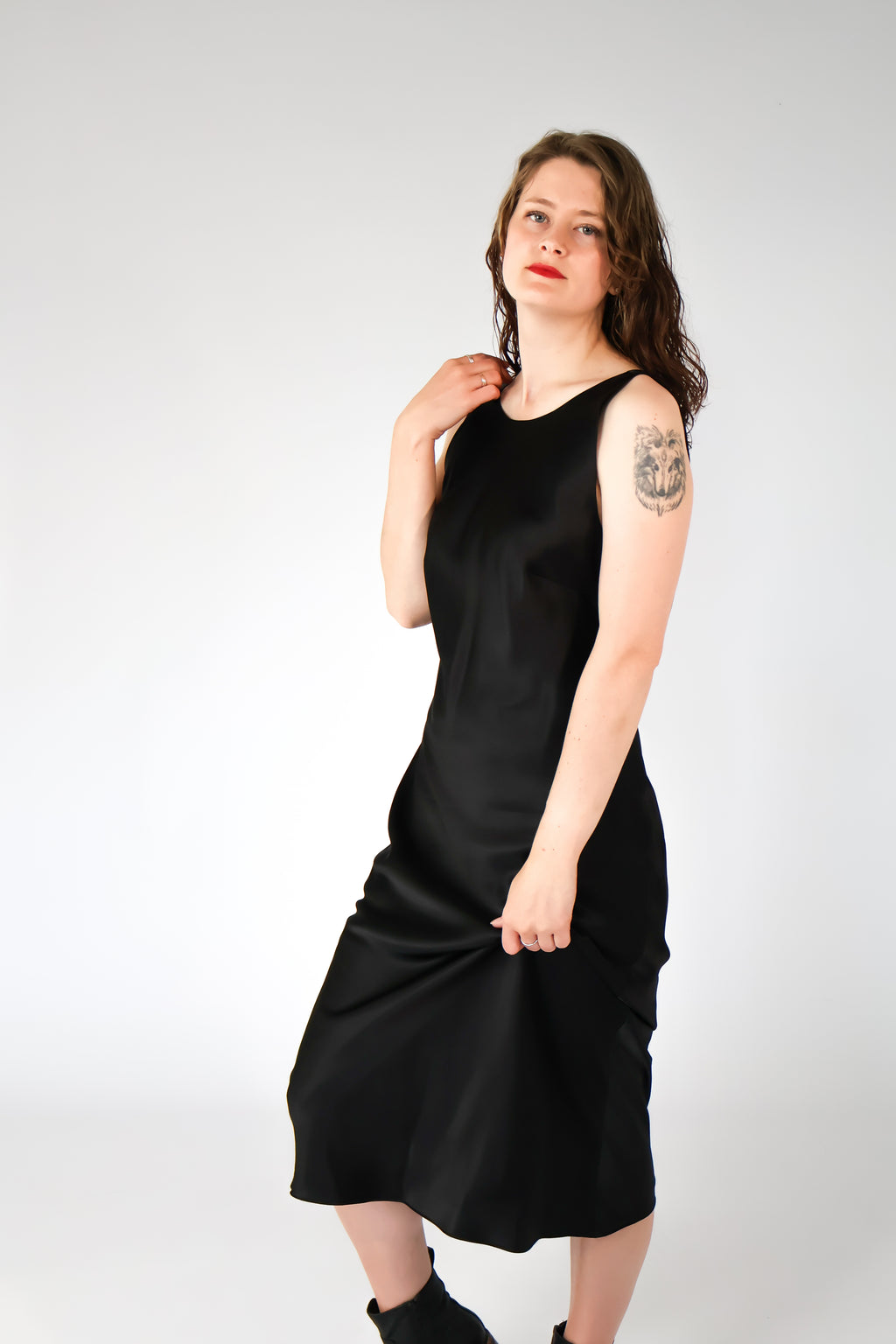 Marion Silk Midi Dress
