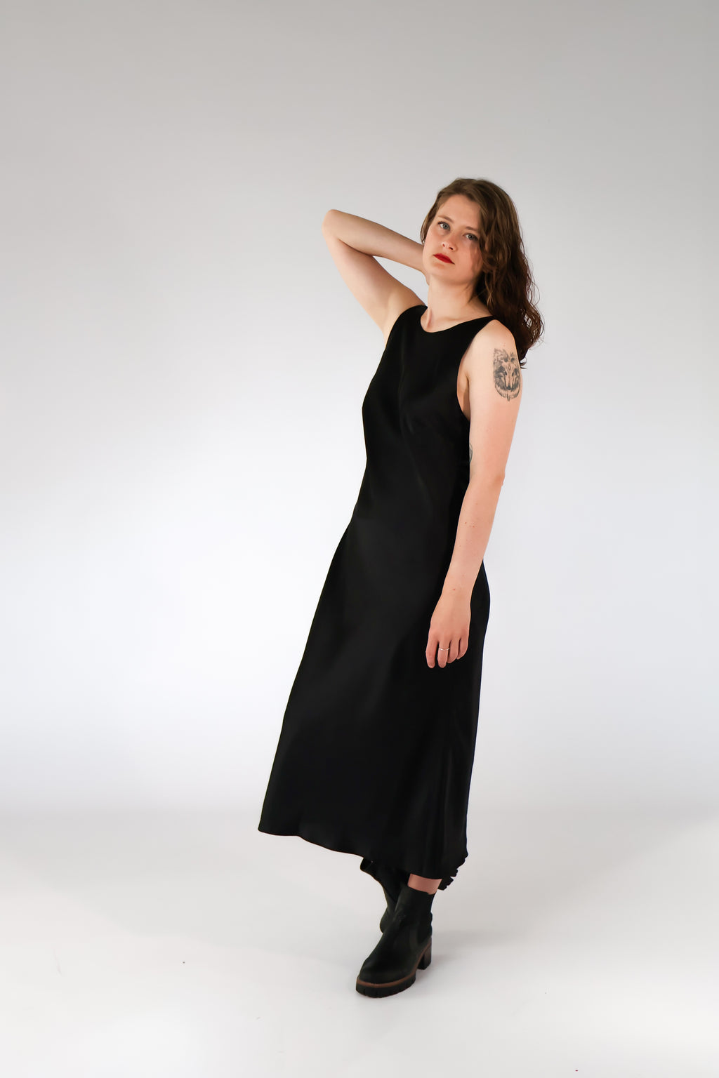 Marion Silk Midi Dress