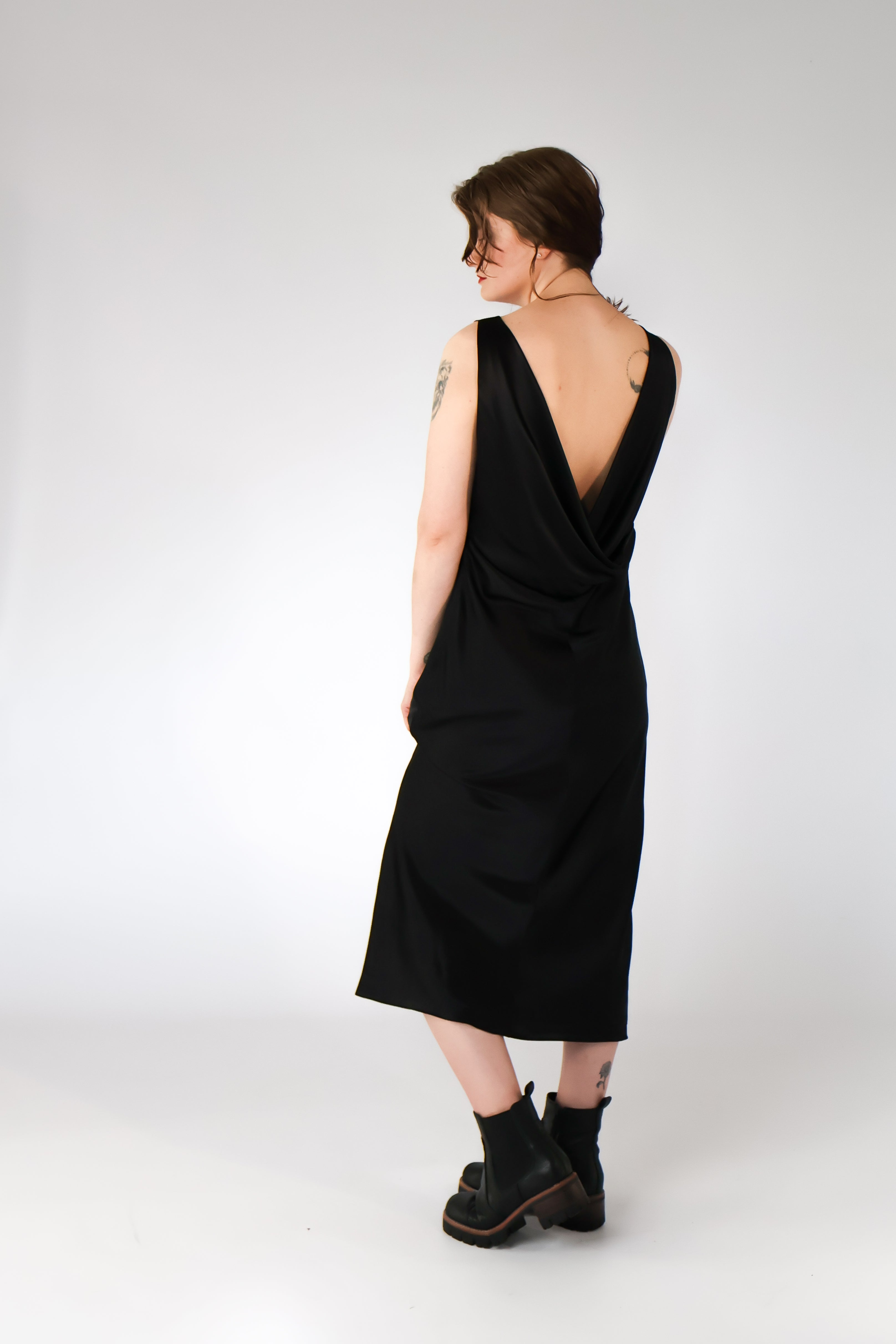 Marion Silk Midi Dress