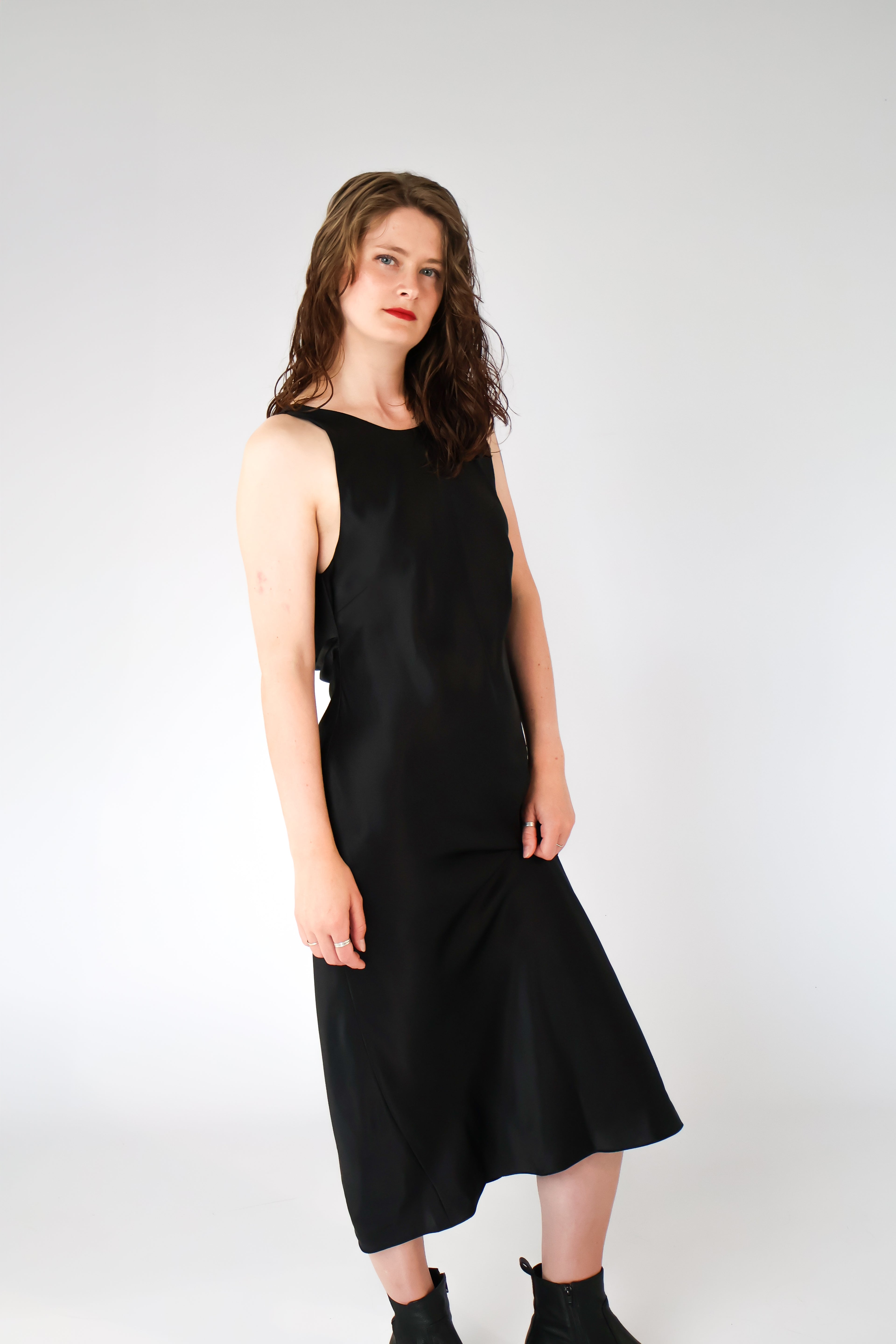 Marion Silk Midi Dress