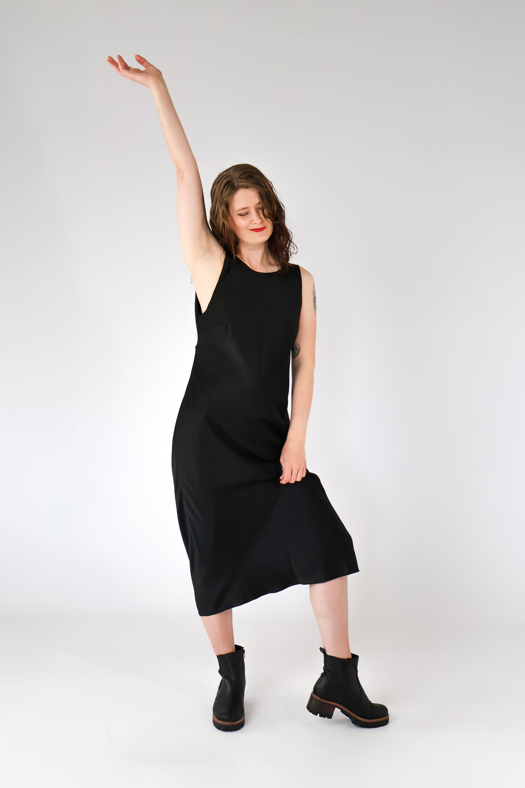 Marion Silk Midi Dress