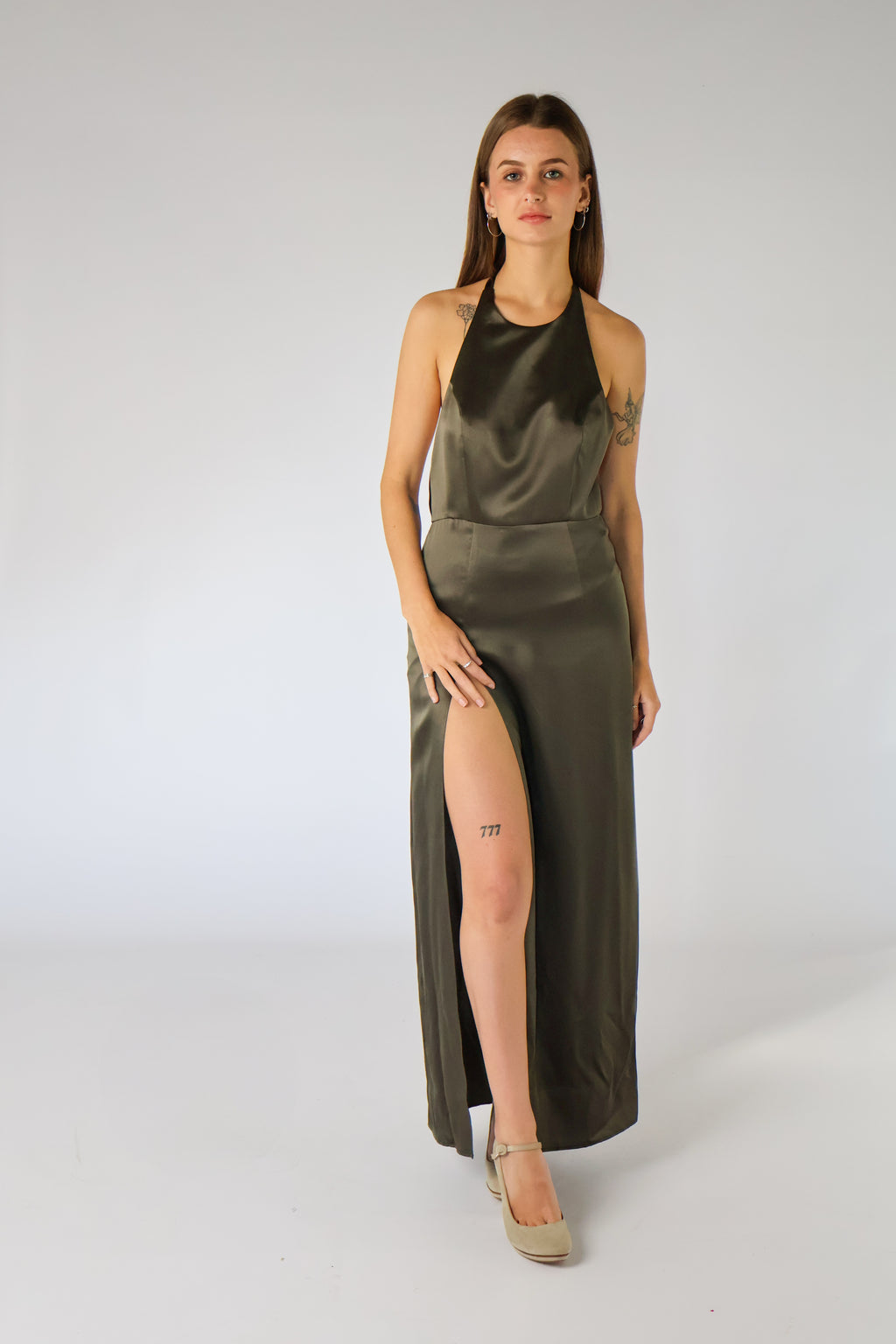Audrey Halter Gown