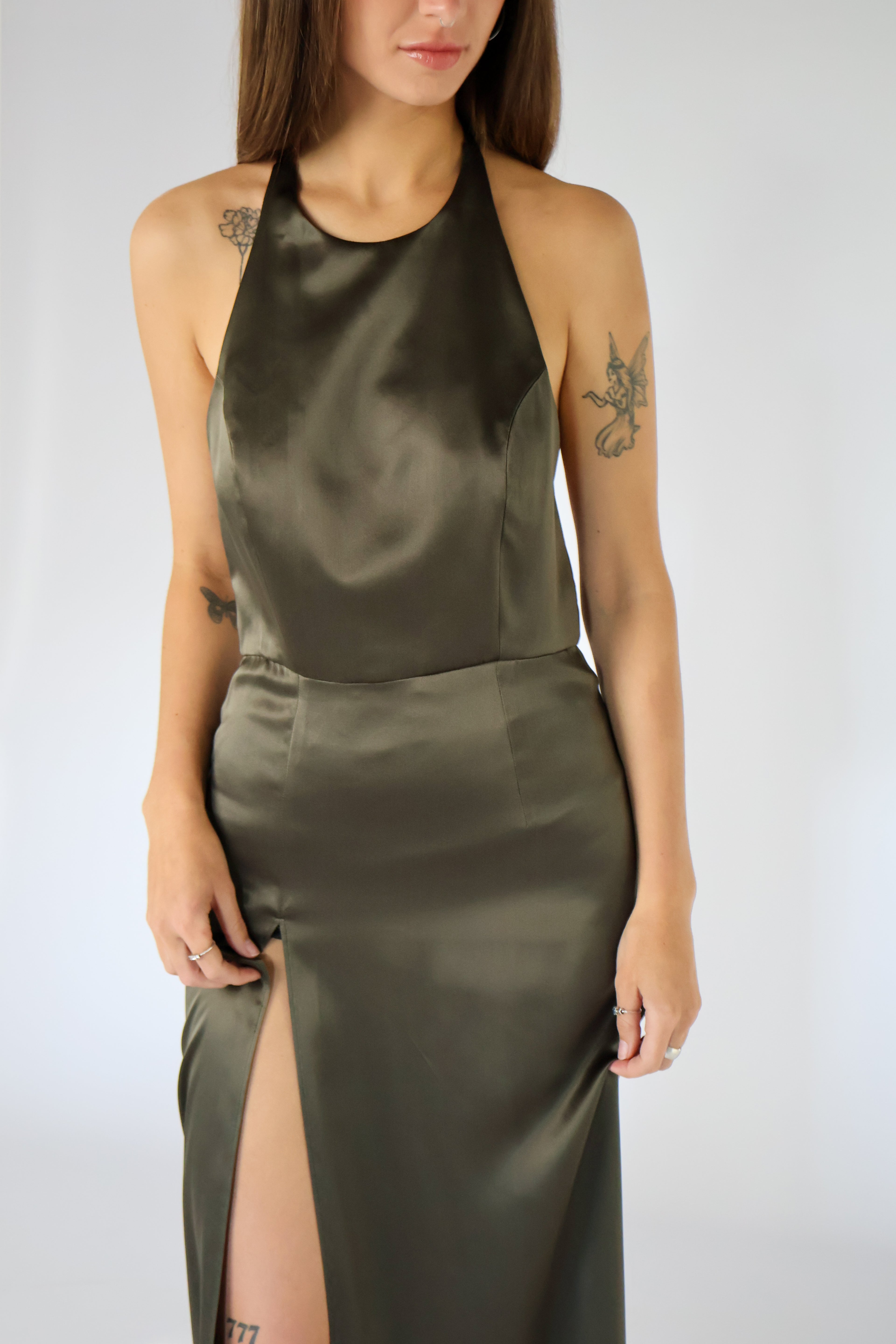 Audrey Halter Gown