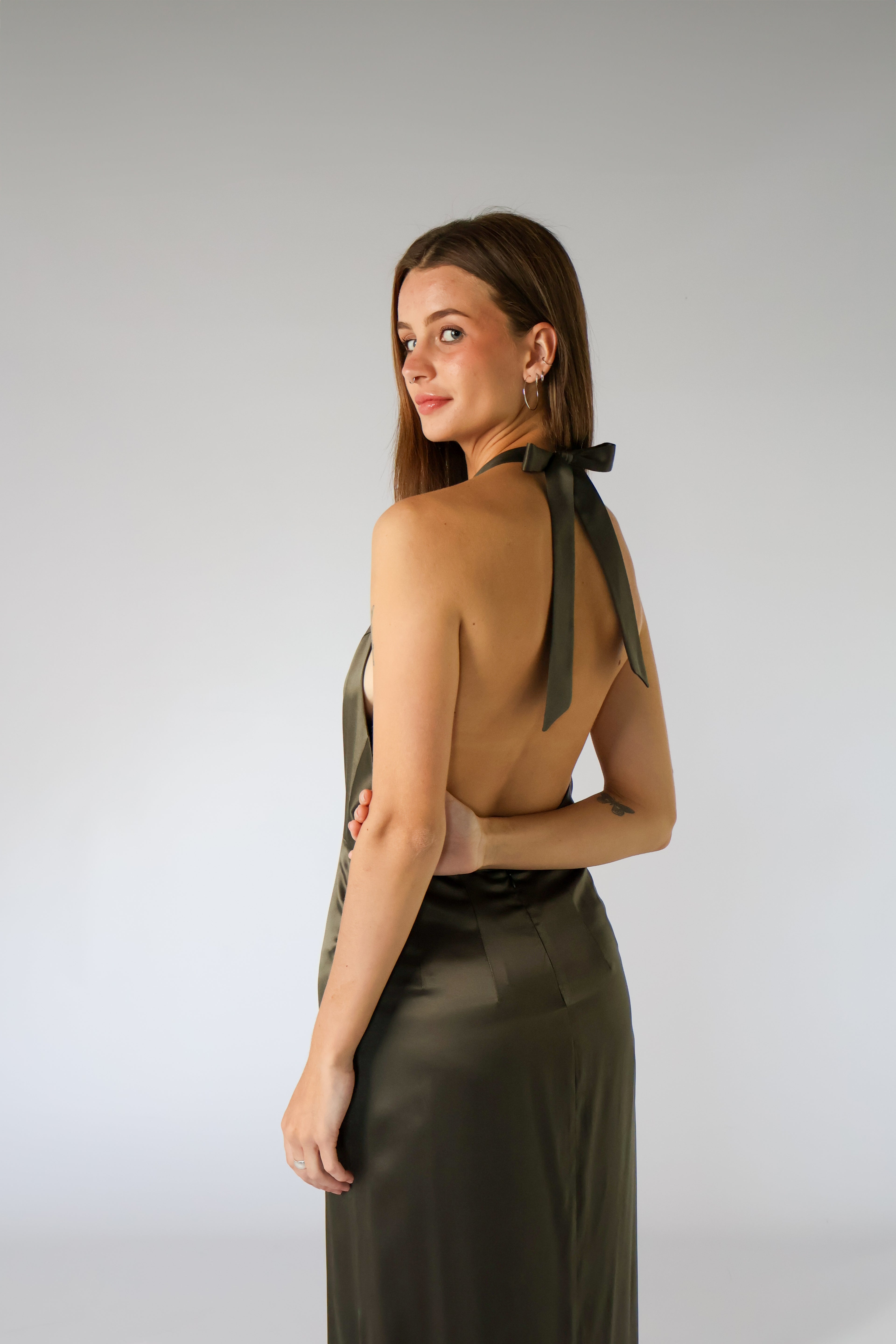 Audrey Halter Gown