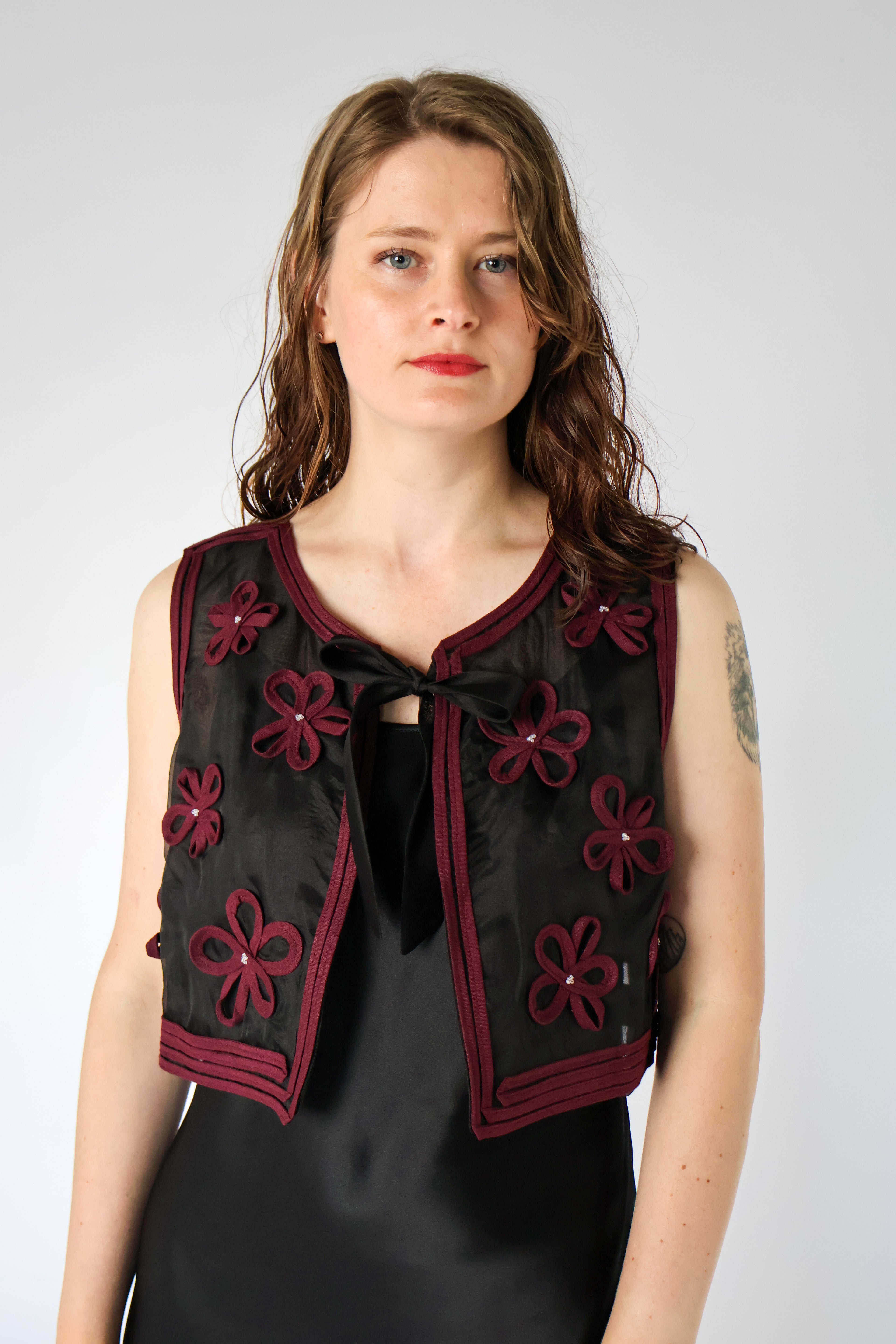Daisy Cropped Vest