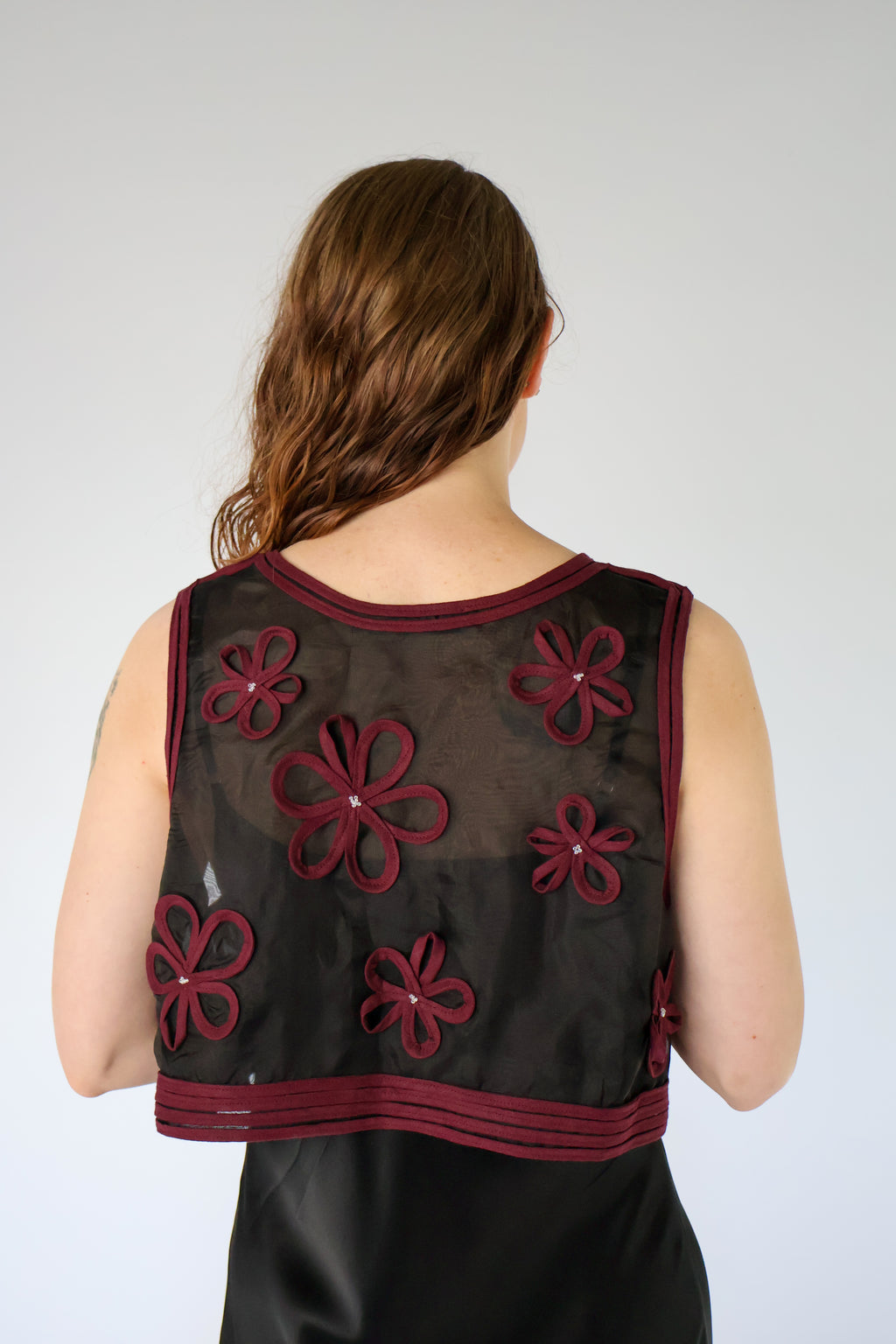 Daisy Cropped Vest