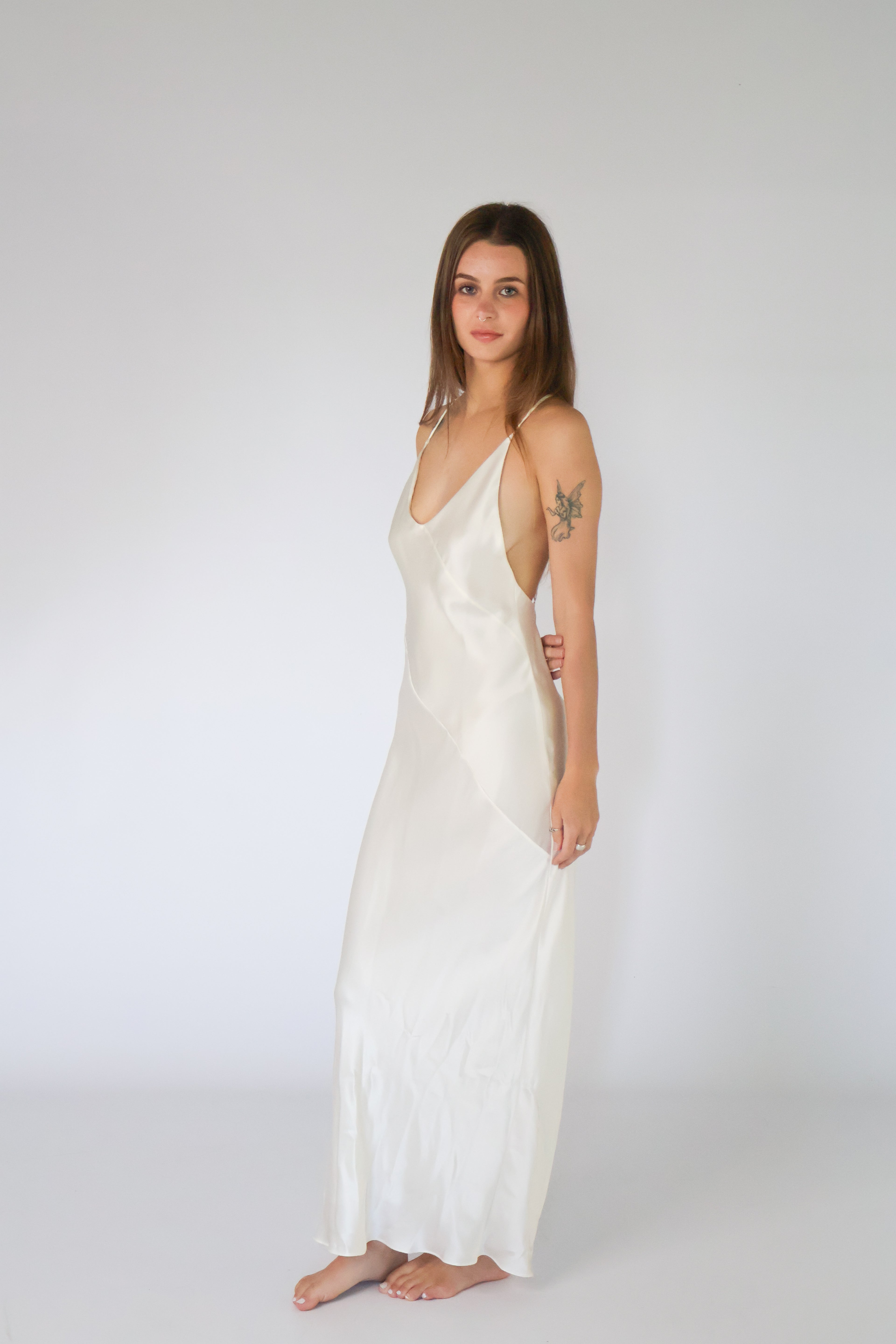 Harlow Silk Bias Dress