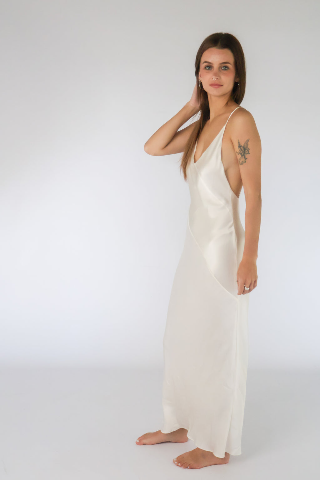 Harlow Silk Bias Dress