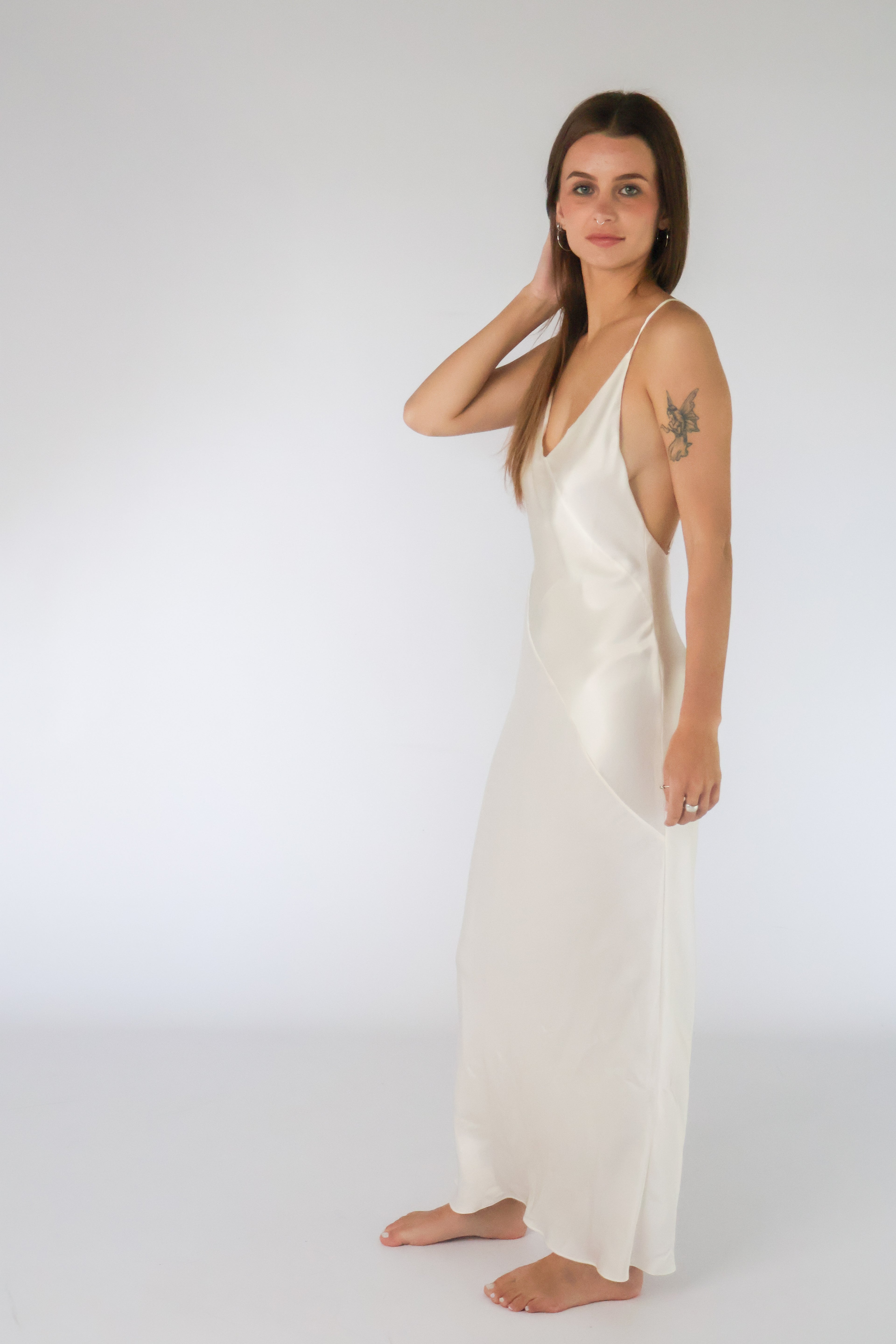 Harlow Silk Bias Dress