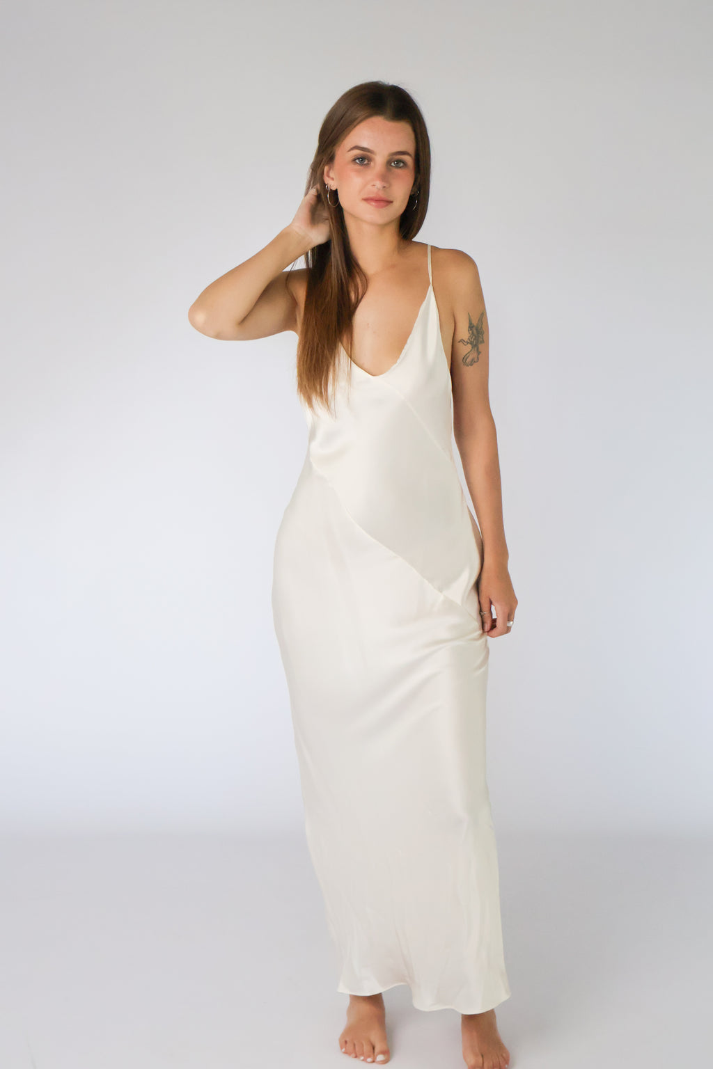 Harlow Silk Bias Dress
